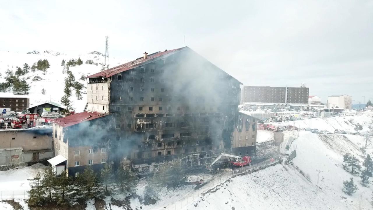 Yangın Mağdurları Taburcu Edildi