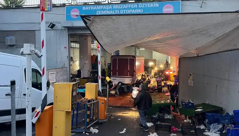 Biber Gazı Pazar Yerini Karıştırdı: Müdahale ve Kaos Anları