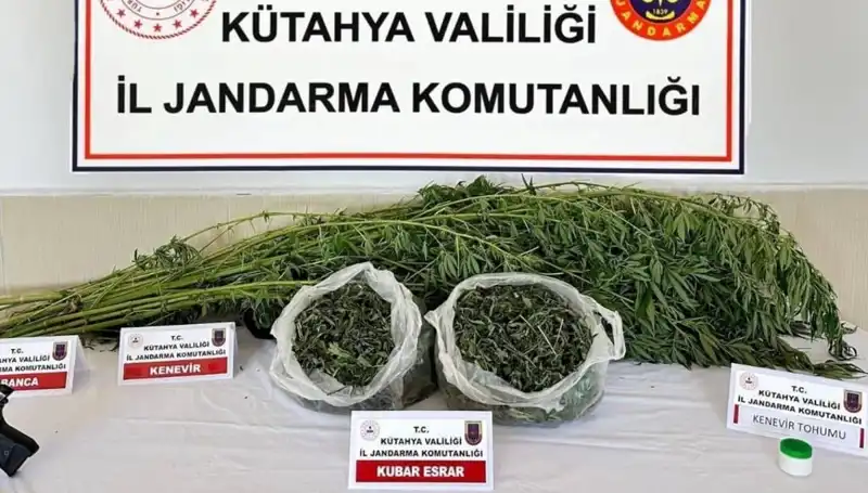 Kütahya’da Uyuşturucu Operasyonu: Tek Şahıs Gözaltına Alındı