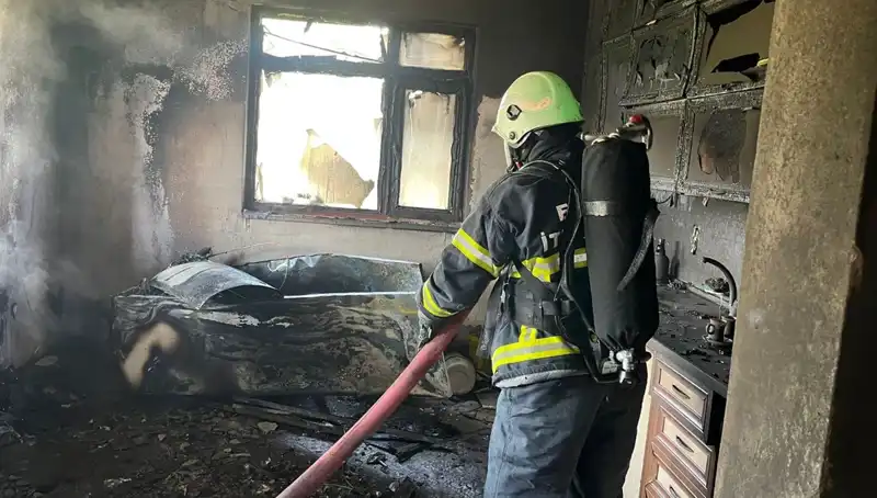 Yangın Mutfağı Kül Etti: İzlemesiyle Göz Dolduran Dram