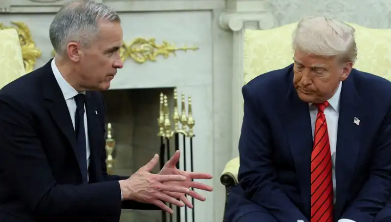 Trump, Beyaz Saray'daki İkinci Tartışmada Kanada'ya Yüklendi