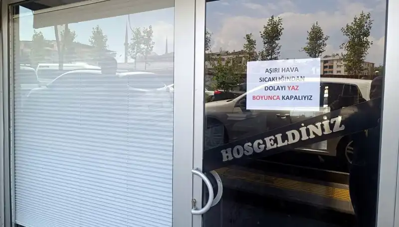Afrika Sıcakları Türkiye Esnafını Vurdu: Dükkanlar Yaz Boyu Kapalı Kaldı