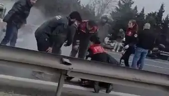 TEM Otoyolu'nda Zincirleme Kaza: Dört Polis Yaralı, Beş Kişi Hastanede