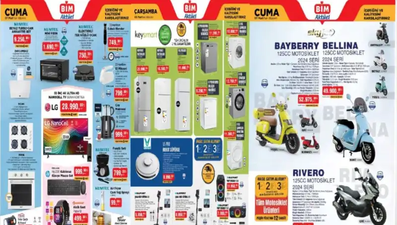 BİM 4 Mart 2025 Aktüel Ürünleri ile Fırsatlar Kapınızı Çalıyor!
