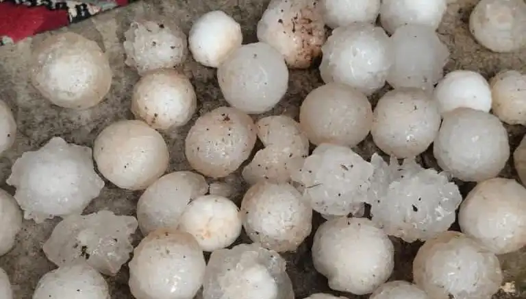 Şanlıurfa'da Kar Topu Büyüklüğünde Dolu Yağışı Şehri Etkiledi