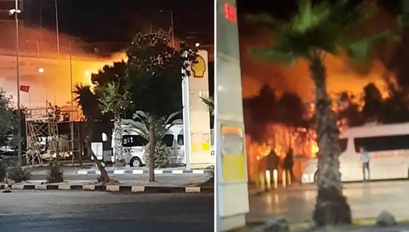 İzmir Otogarı'nda Görülen Yangın Panik Yaratırken, Ekipler Hızla Müdahale Etti
