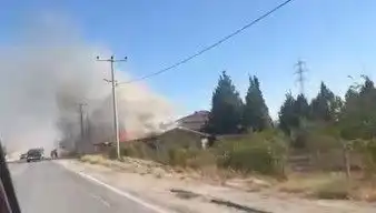Bursa'da Fabrika Yangını: Alevler Paniğe Neden Oldu!
