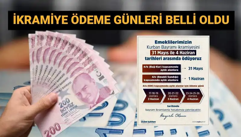 Emeklilere Müjde: Bayram İkramiyeleri İçin Tarih Belli Oldu!