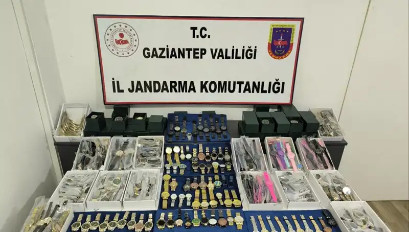Gaziantep’te Dev Kaçak Saat Operasyonu: 3 Milyon Lira Değerinde