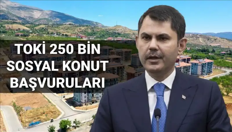 2025 yılında TOKİ’den 250 Bin Sosyal Konut: Başvurular Ne Zaman Açılacak?