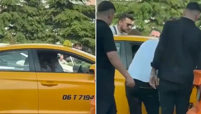 Trafikte Çıkan Gerilim: Taksiciyle Tartışmanın Sonucu Yumrukla Bitti